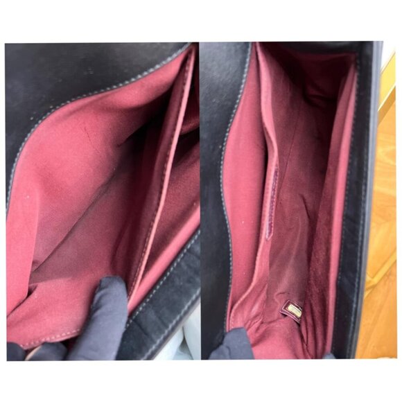 Authentic Chanel Old Boy Quilted Velvet Crossbody Bag 19944074 B0766 - Picture 13 of 16